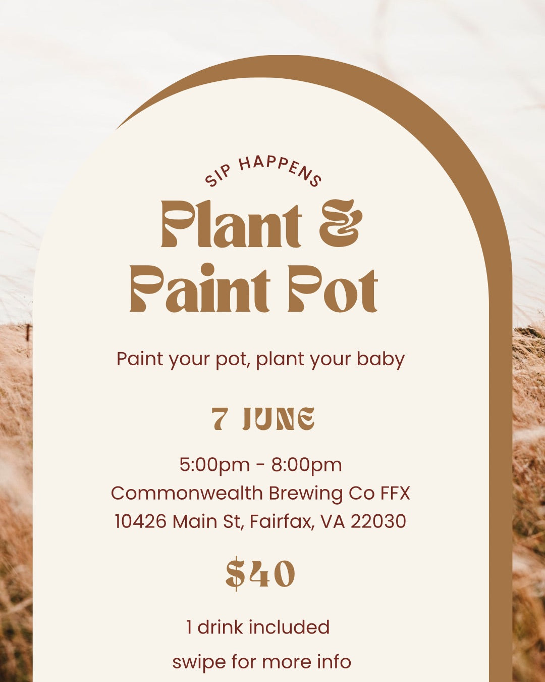 Plant & Paint Pot - Fairfax, Va (June 7)